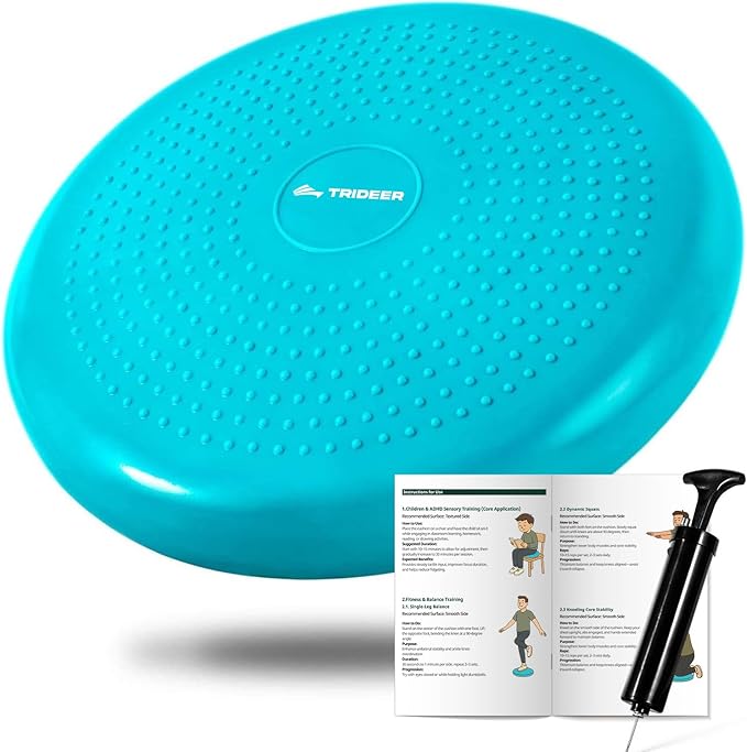 Trideer Wobble Cushion Core Balance Disc, Flexible Seating for Classroom Element