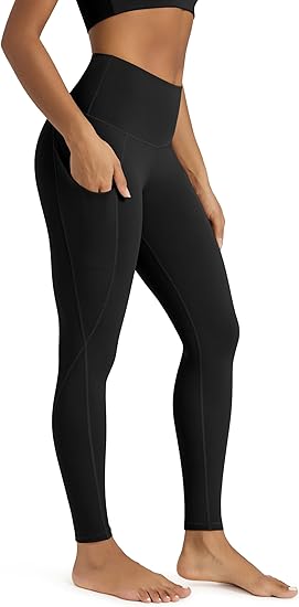 ODODOS high waisted tummy control leggings yoga pants mom