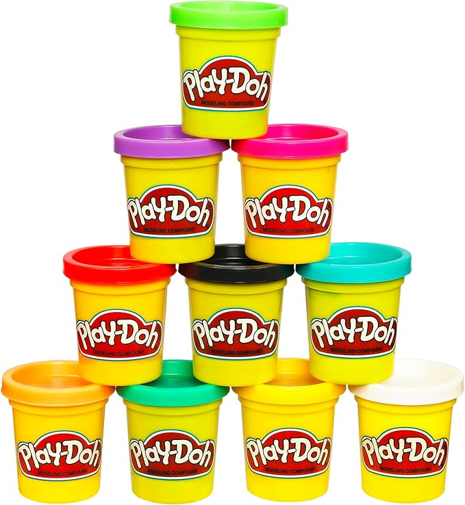 Play Doh modeling compound 10 pack assorted colors classic toy independent
