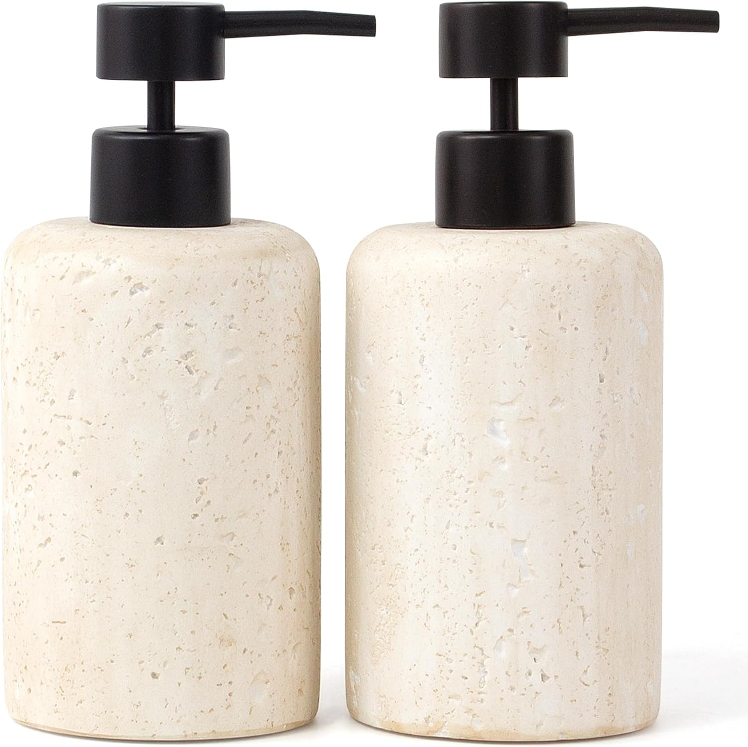 travertine soap dispenser amazon bathroom upgrade under 30 designer dupe