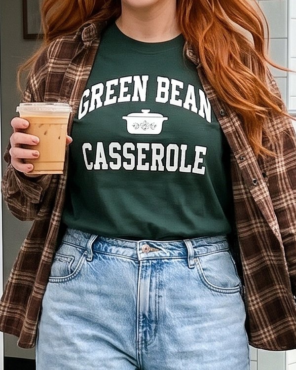 Green bean casserole tee